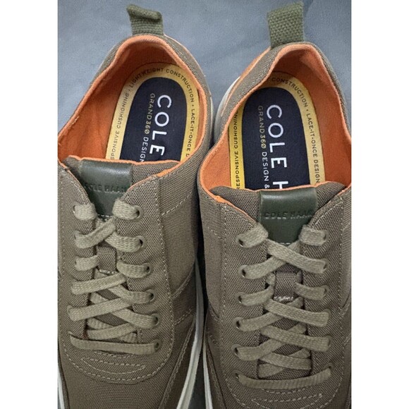 Cole Haan Olive and Orange Sneakers - Picture 10 of 12